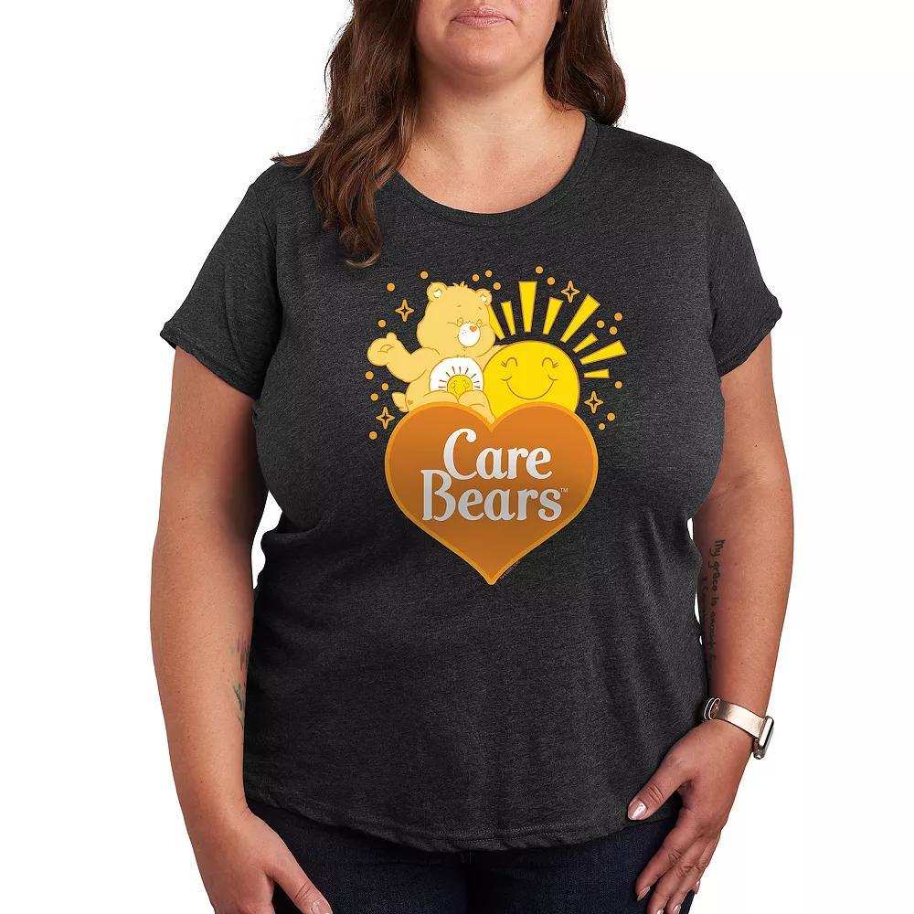 Plus Size Boo Boo Crew Graphic Tee, Womens Heather Grey Product Image