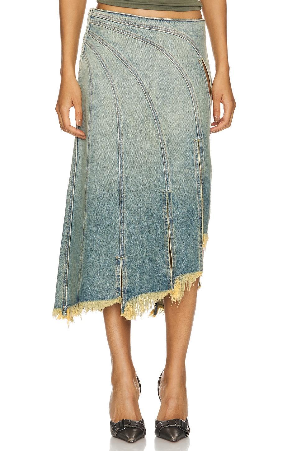 Sorriso Maxi Skirt EB Denim Product Image