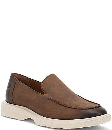 Frye Mens Connor Nubuck Venetian Loafers Product Image