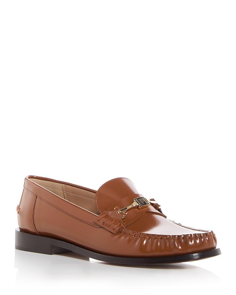 Mens Thorne Soft Textured Leather Penny Loafers Product Image