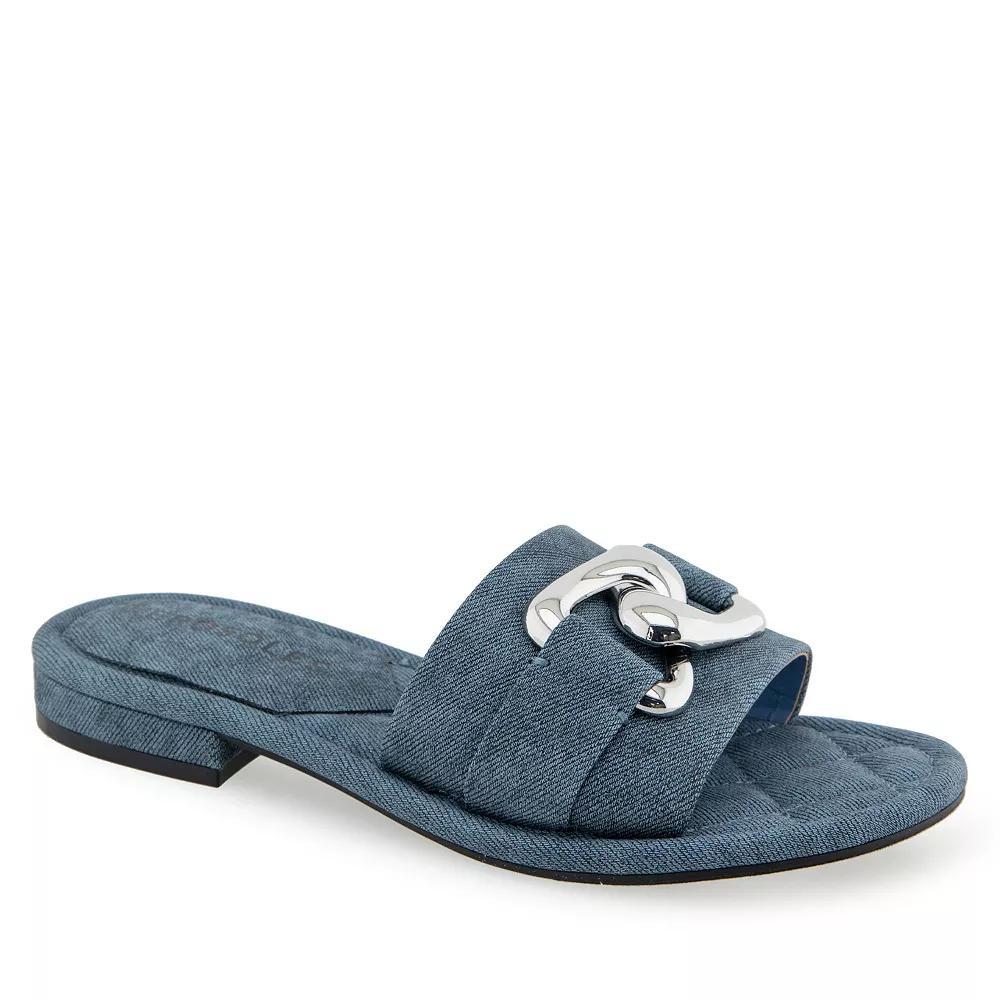 Aerosoles Big Charm Womens Flat Sandals Product Image