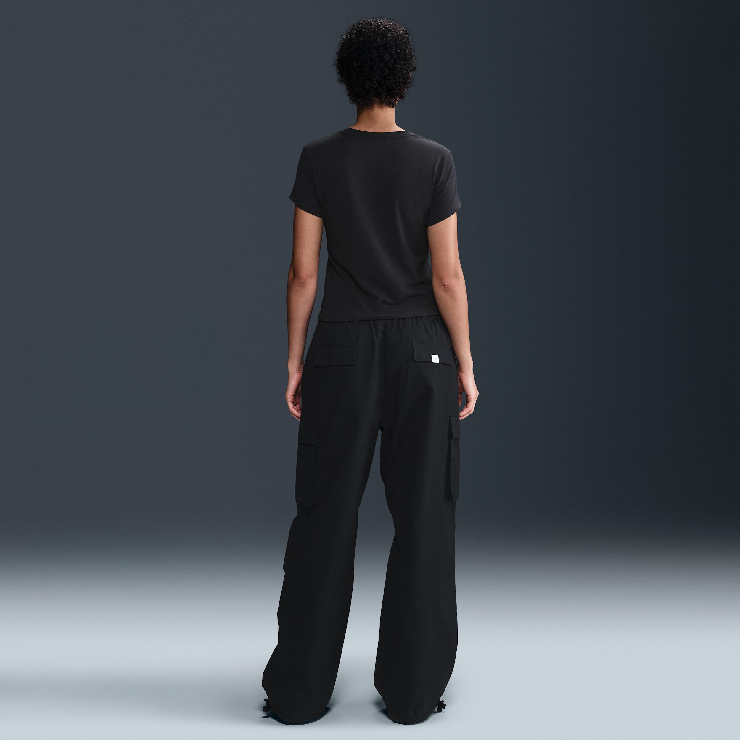 Women's Nike Sportswear Chill Knit Slim Cropped T-Shirt Product Image