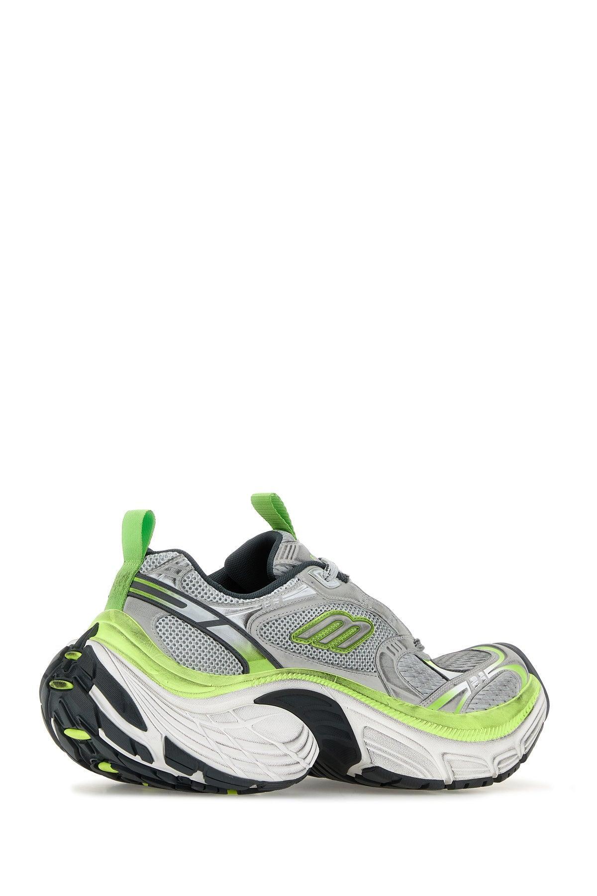 BALENCIAGA Multicolor Mesh And Rubber 6xl Sneakers In Multicolour Product Image