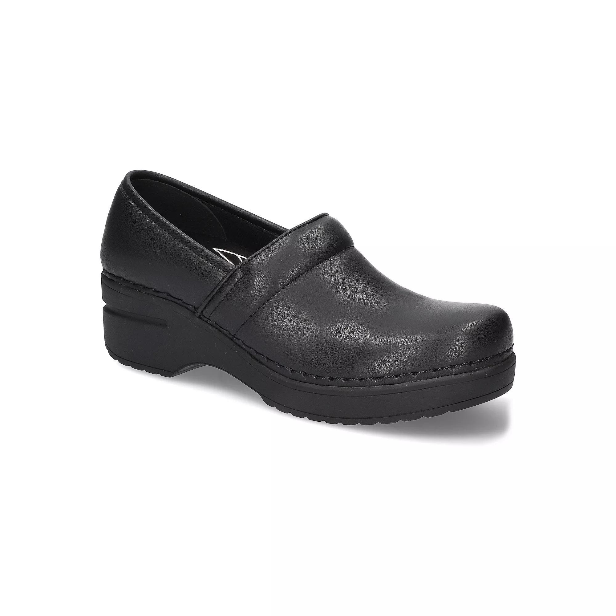 Easy Works by Easy Street Lead Women's Slip-Resistant Work Clogs, Size: 9.5 Wide, Black Tooled Product Image