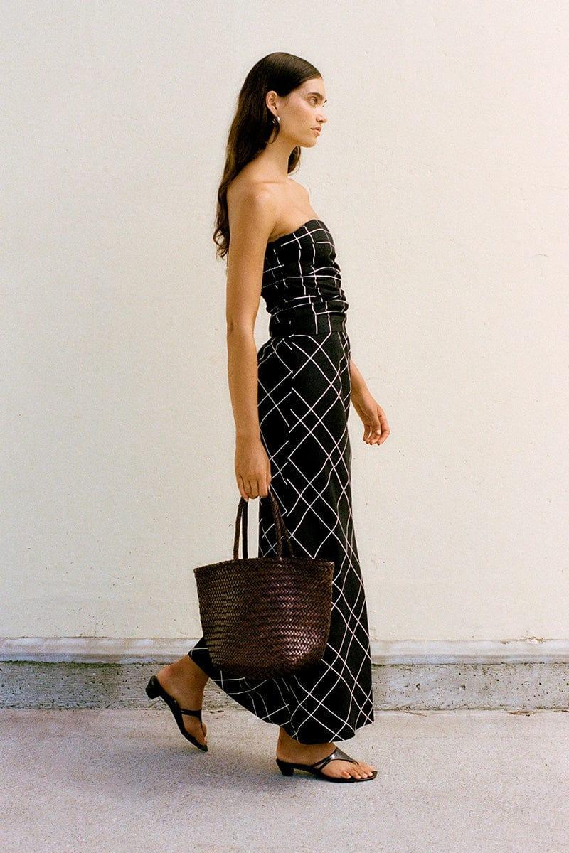 Dalicenca Skirt Letizia Check Black - Final Sale Product Image