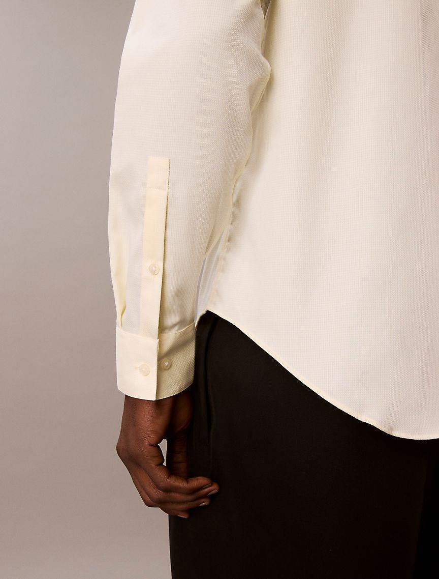 Steel Solid Slim Fit Button-Down Shirt Product Image