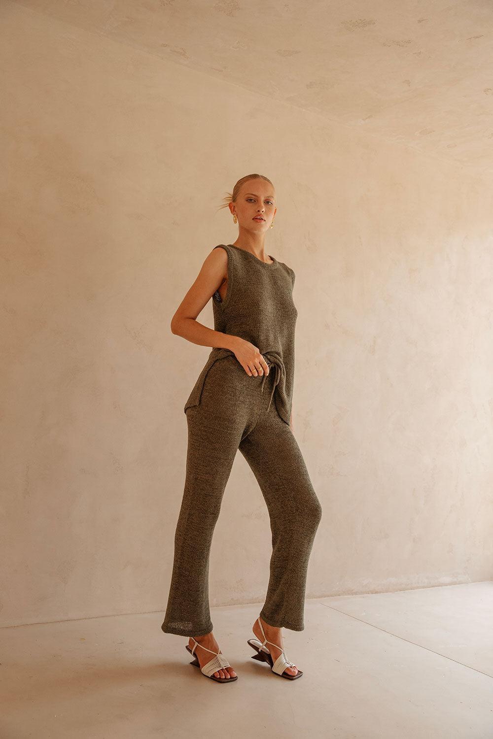 Louka Top - Olive Product Image