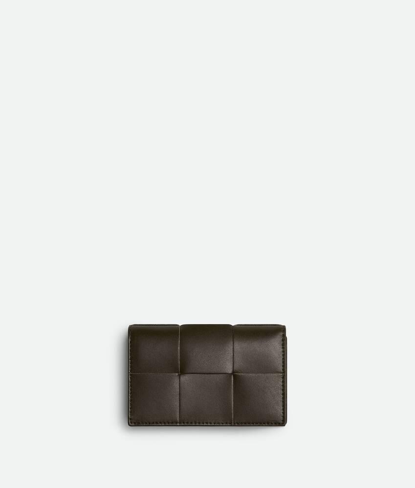 Men's Cassette Business Card Case in Kaki/light butterscotch Product Image