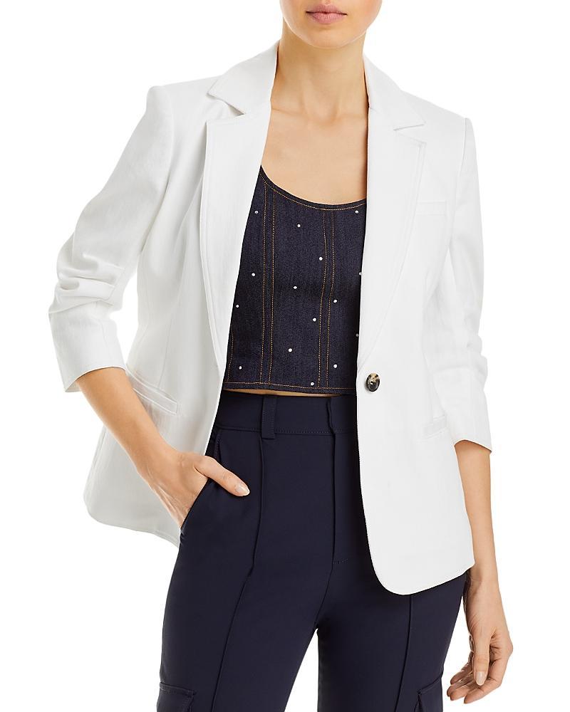 Khloe Denim Blazer Product Image