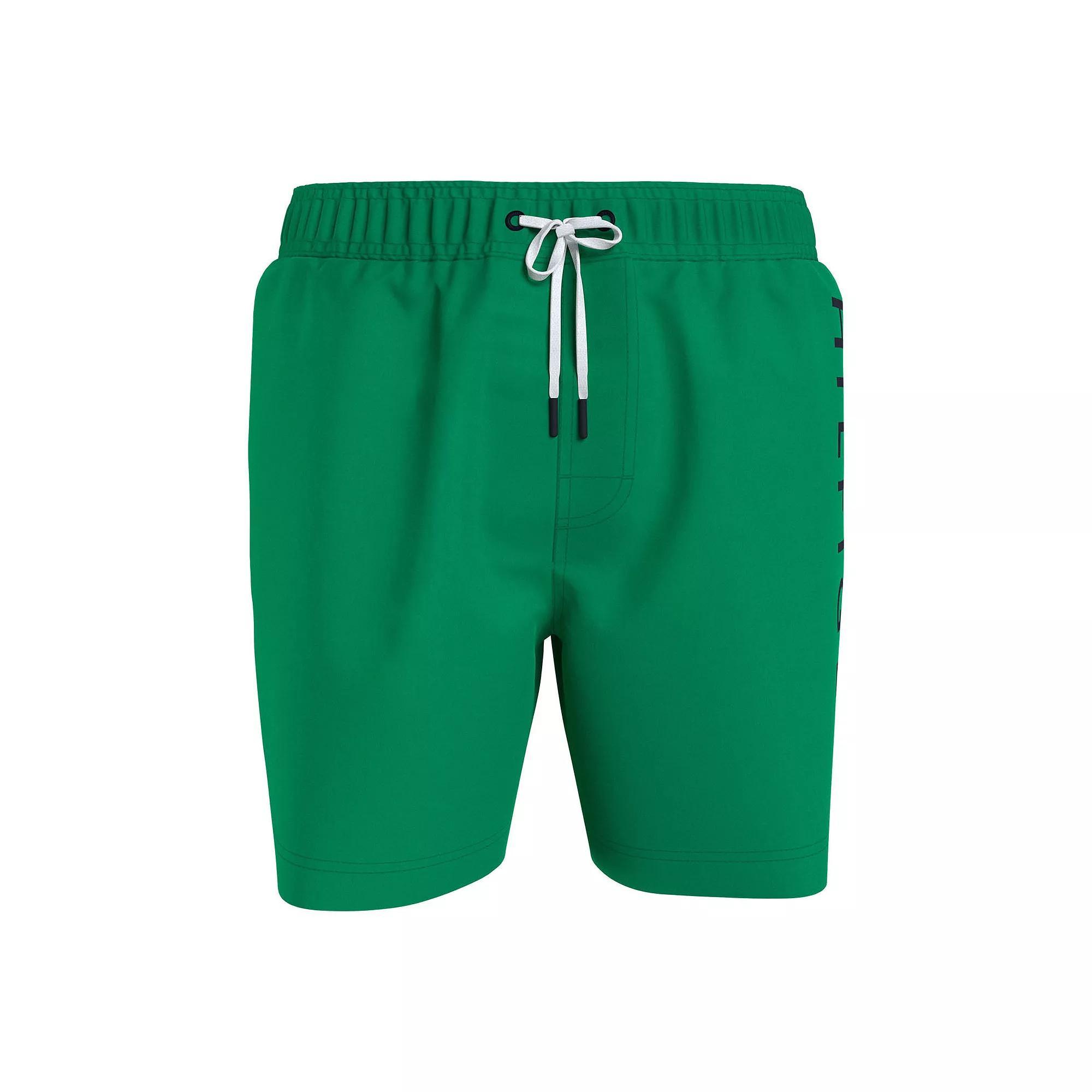 Mens Tommy Hilfiger 7 Logo Swim Trunks Pink Product Image