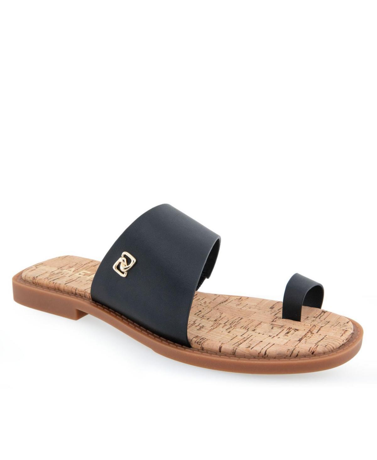 Aerosoles Carder Womens Toe Ring Slide Sandals Product Image