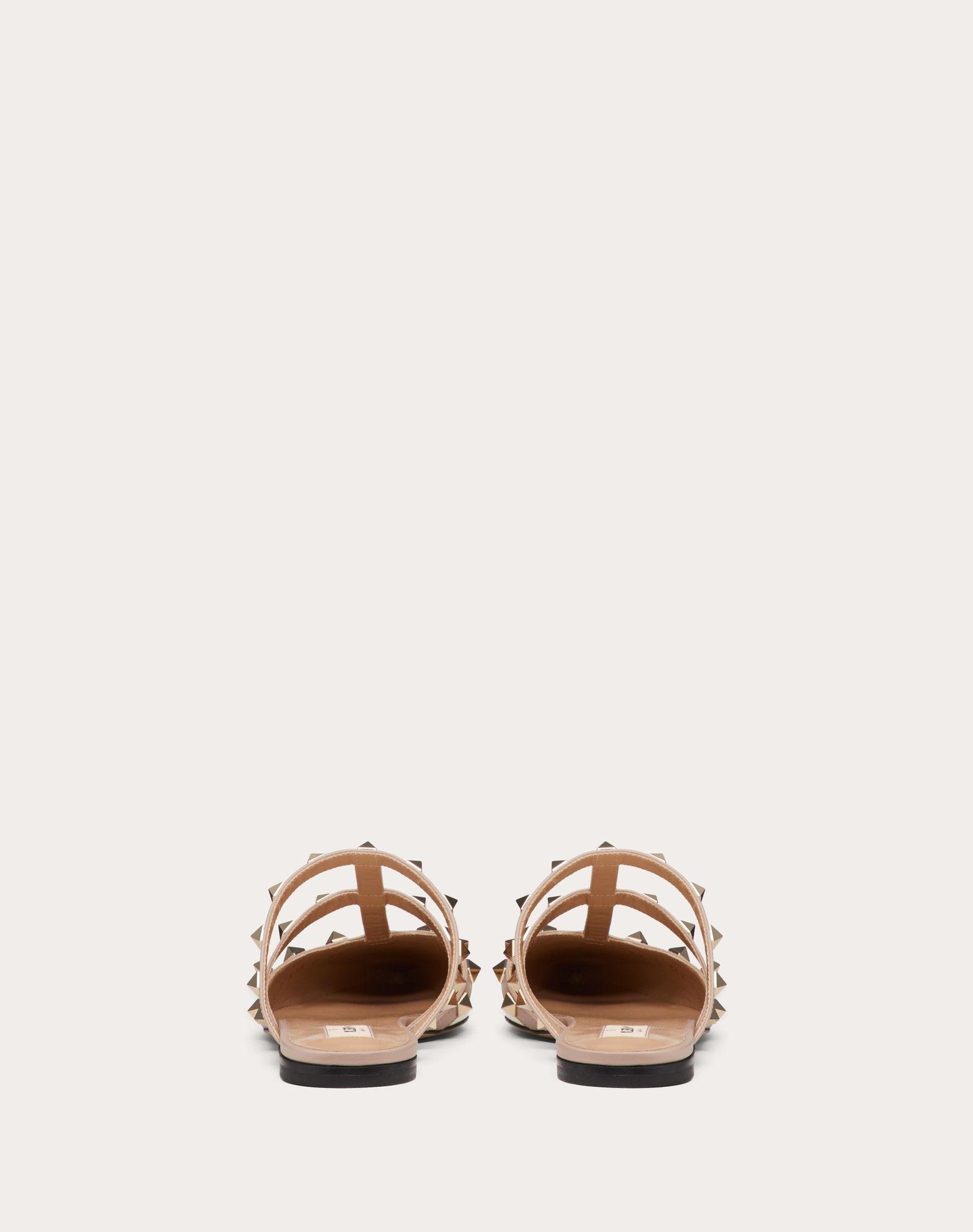 Rockstud Patent-Leather Mule  Product Image