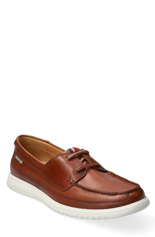 Mens Trevis Leather Boat Shoes Product Image