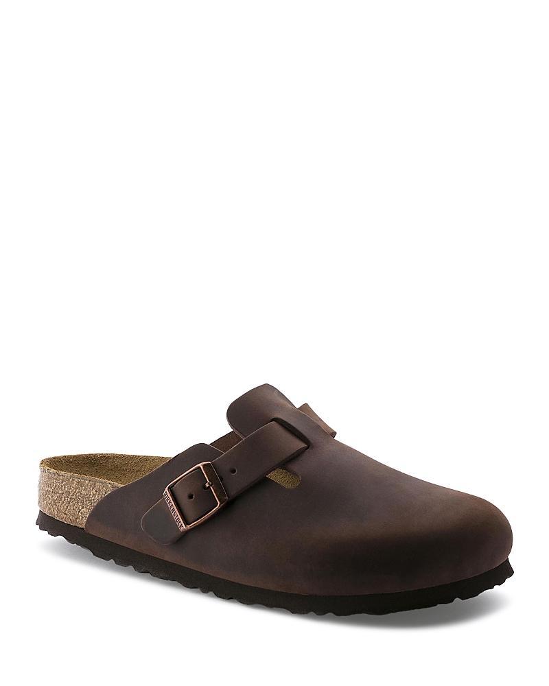 Birkenstock Mens Boston Mixed Material Clogs Product Image