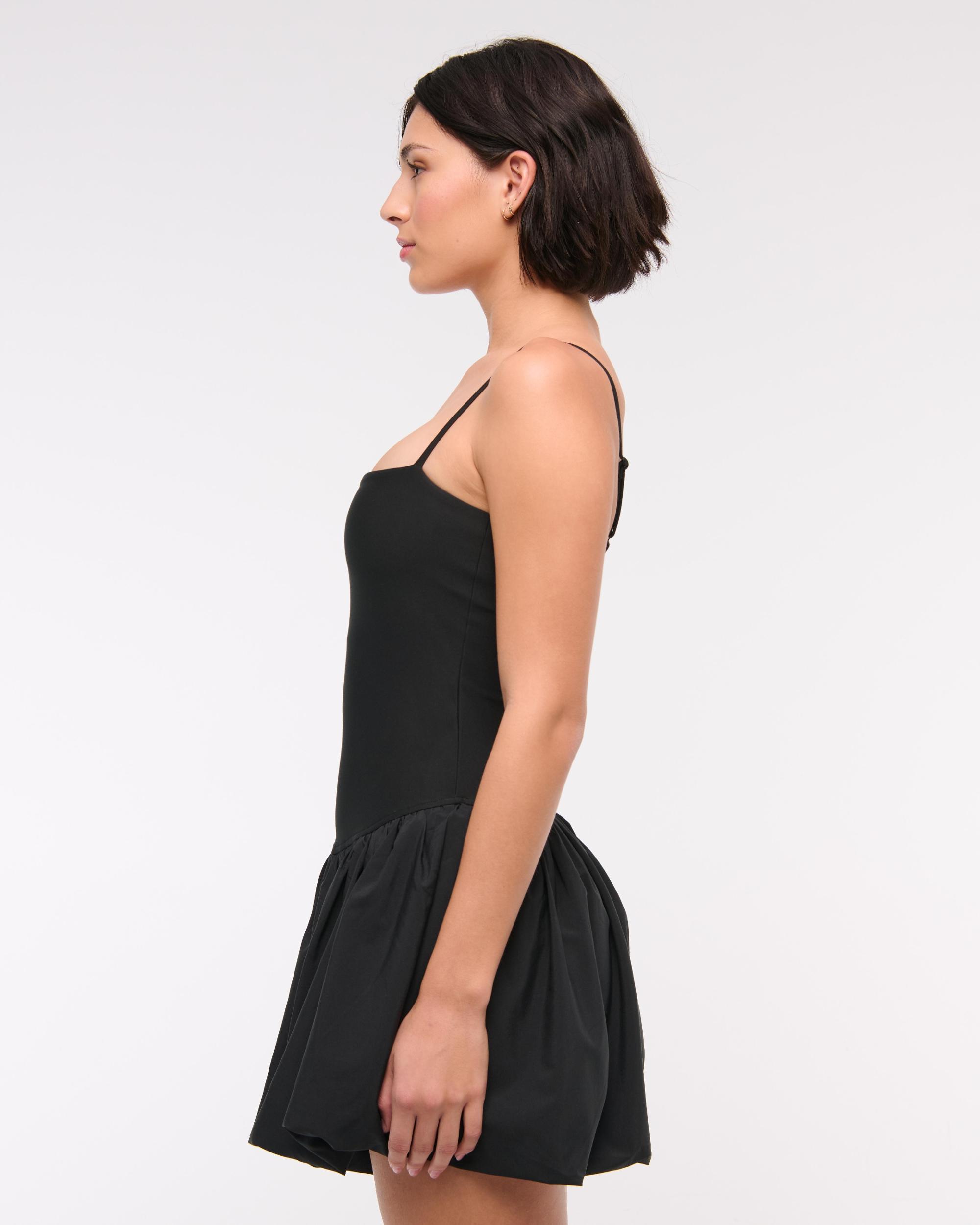 YPB sculptLUX Bubble Hem Mini Dress Product Image
