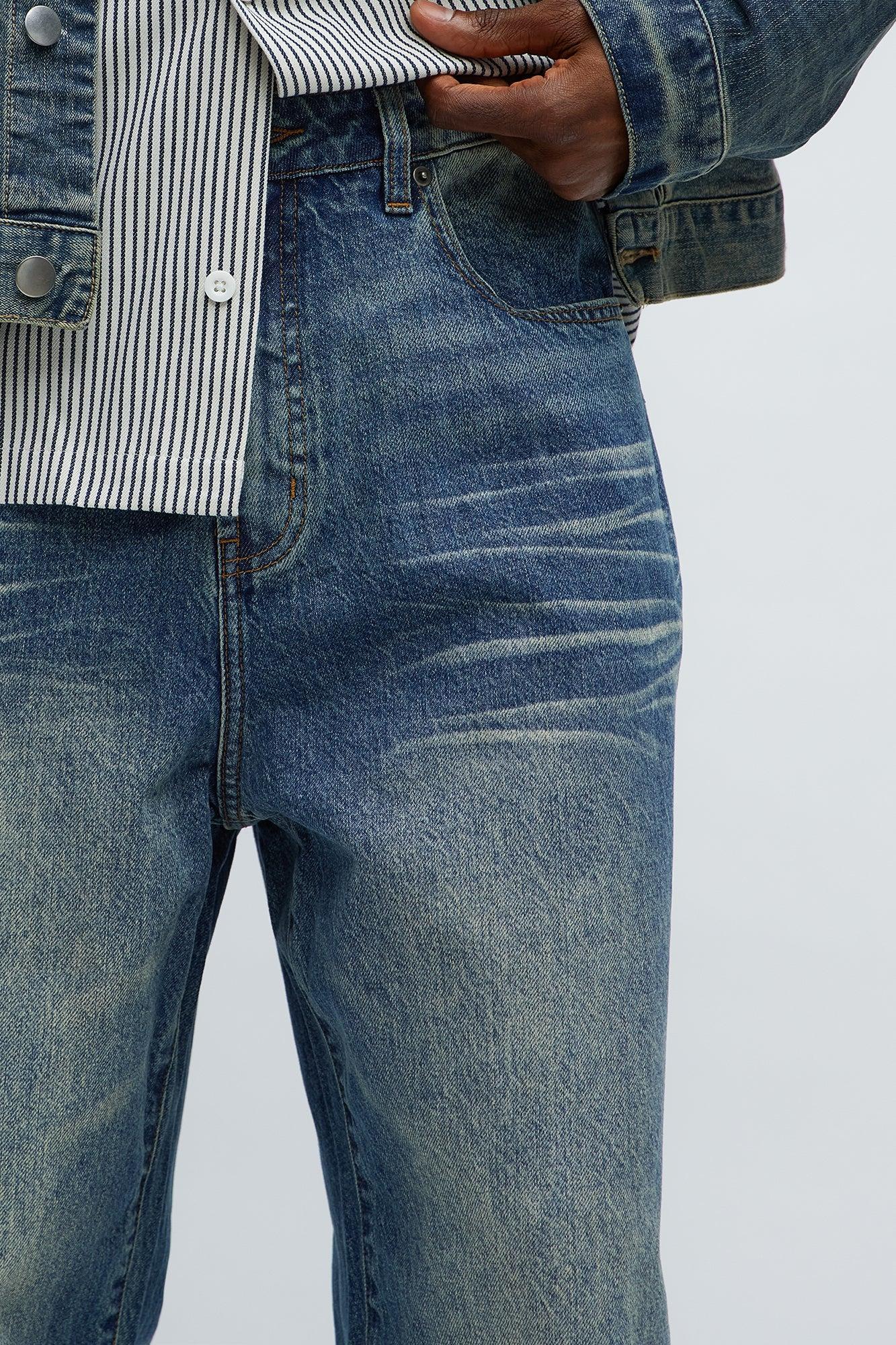 Baggy Off The Grid Jeans - Dark Wash Male Product Image