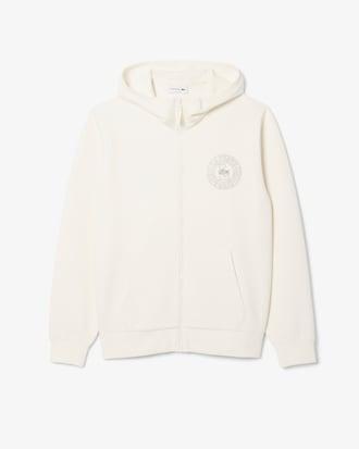 Men's Classic Fit Zip-Up Piqué Sweatshirt Product Image