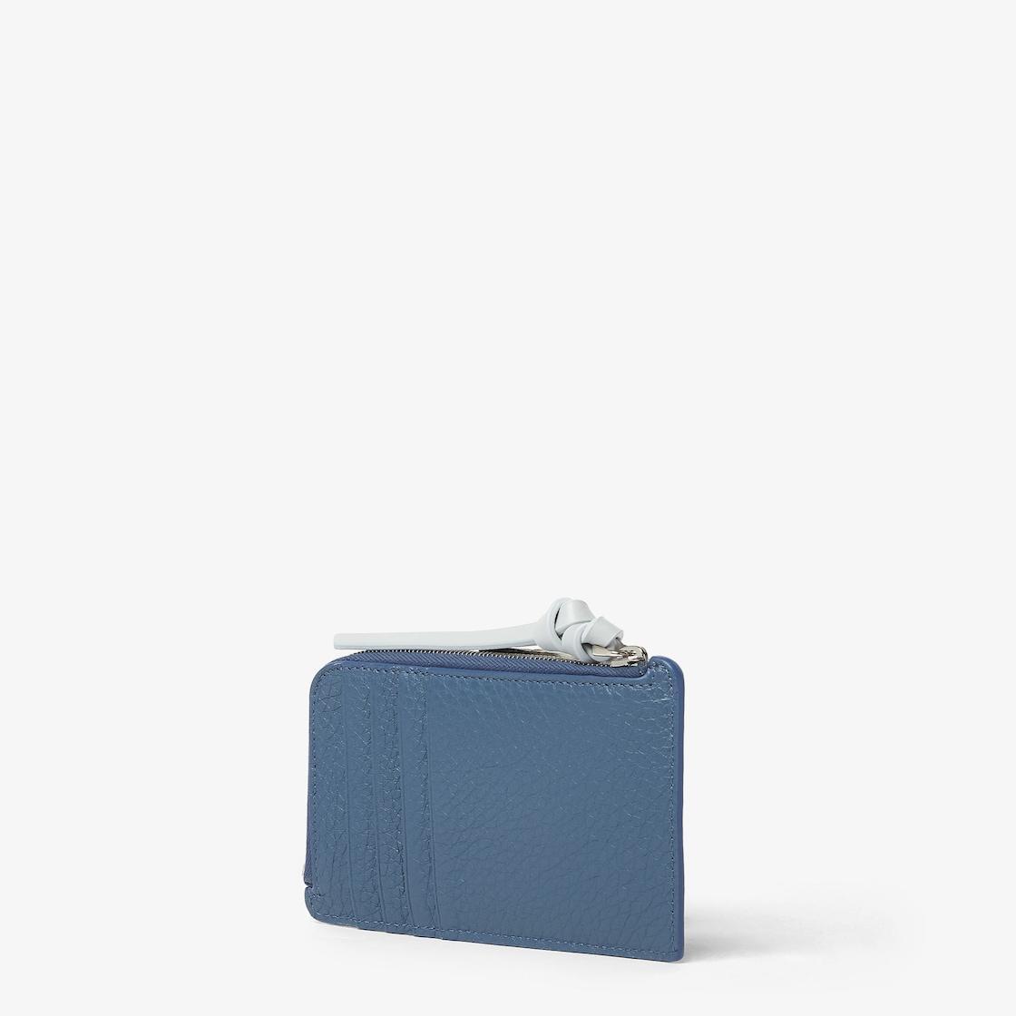 Peekaboo Card CaseBlue Selleria card holder Product Image