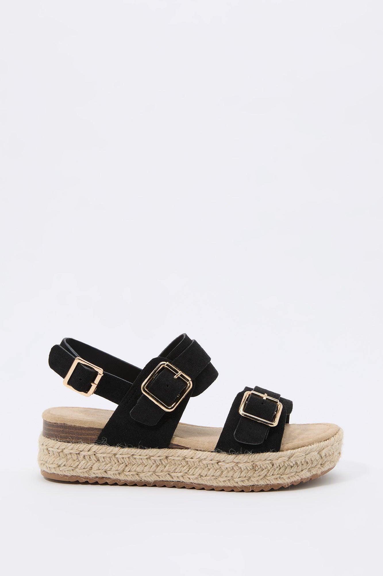 Buckled Espadrille Sandal Female Product Image