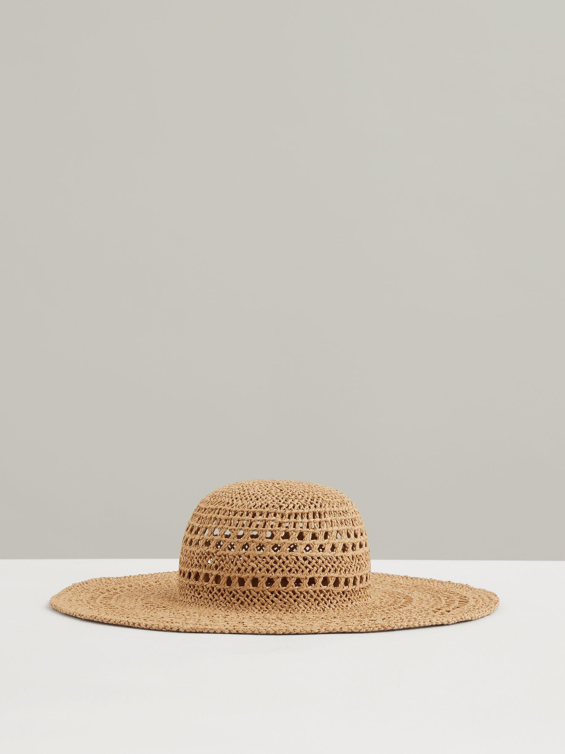 Straw Sun Hat in Natural Product Image