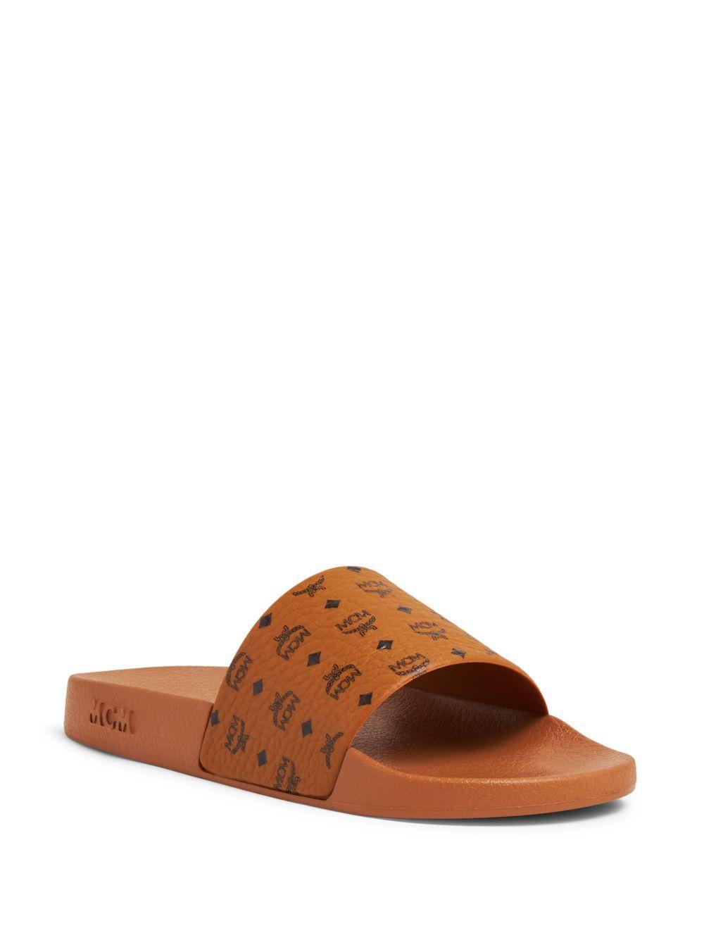logo-print moulded-footbed slides  Product Image