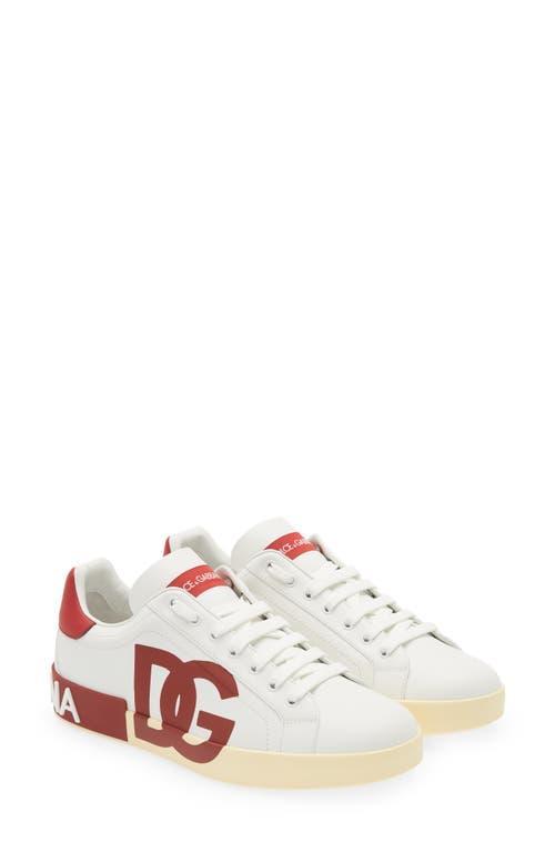 Mens Portofino Leather Low-Top Sneakers Product Image