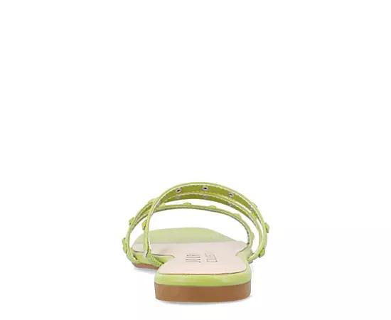 Journee Camarie Women's Embellished Strappy Sandal, Size: 8.5, Beige Product Image