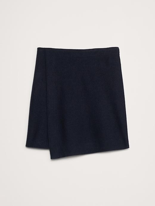 Wool-Blend Bouclé Mini Skirt Product Image