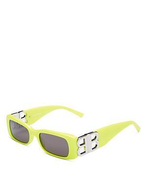 Womens Dynasty 51MM Rectangular Sunglasses Product Image