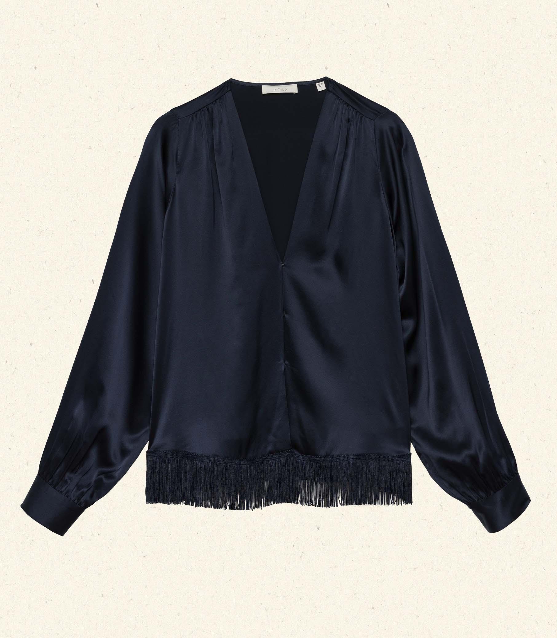 CANDACE TOP -- DEEP NAVY Product Image