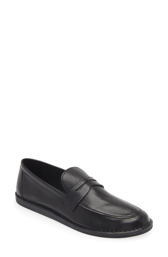 Mens Suede Penny Loafers Product Image