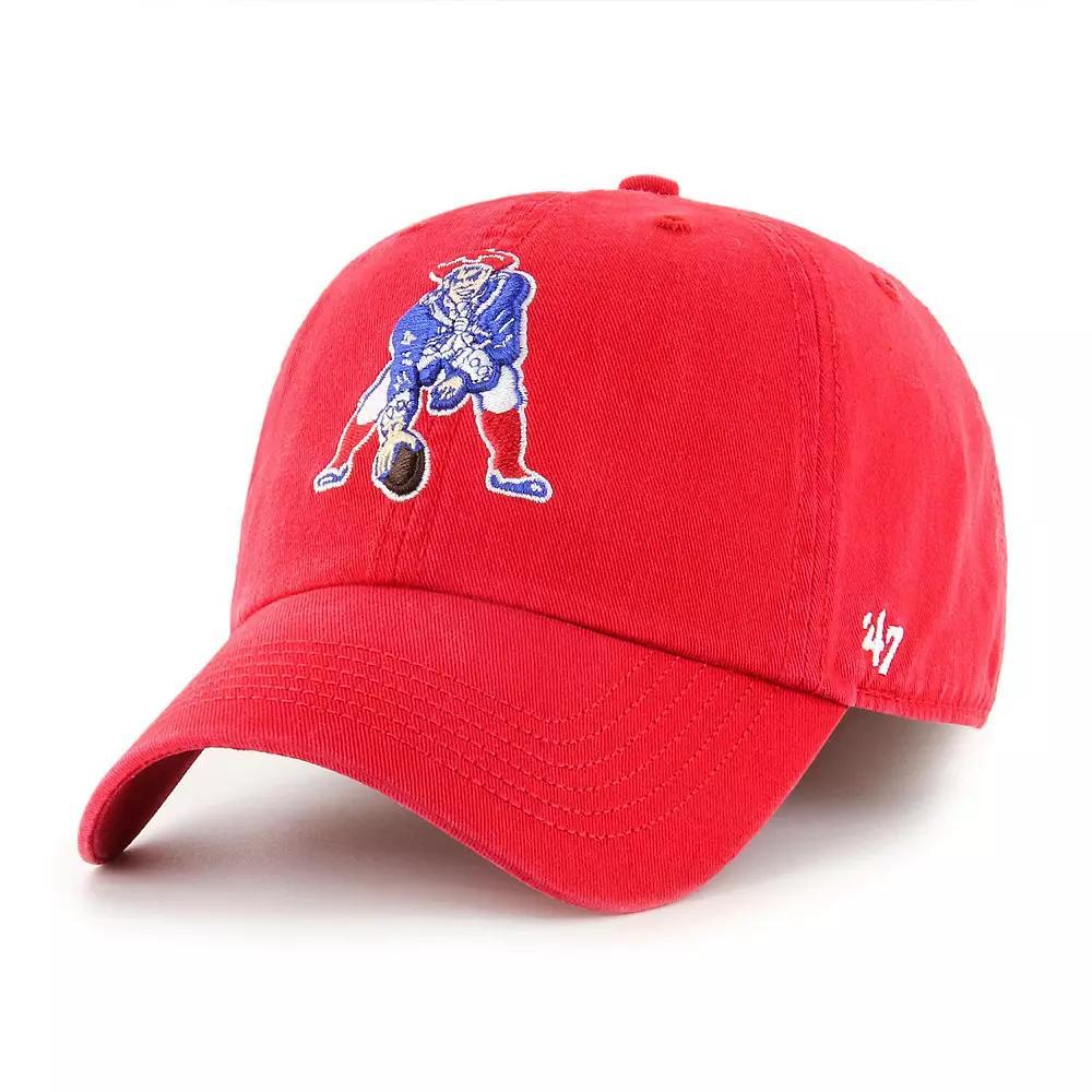 Men's '47 Red New England Patriots Gridiron Classics Franchise Legacy Fitted Hat, Size: XL Product Image