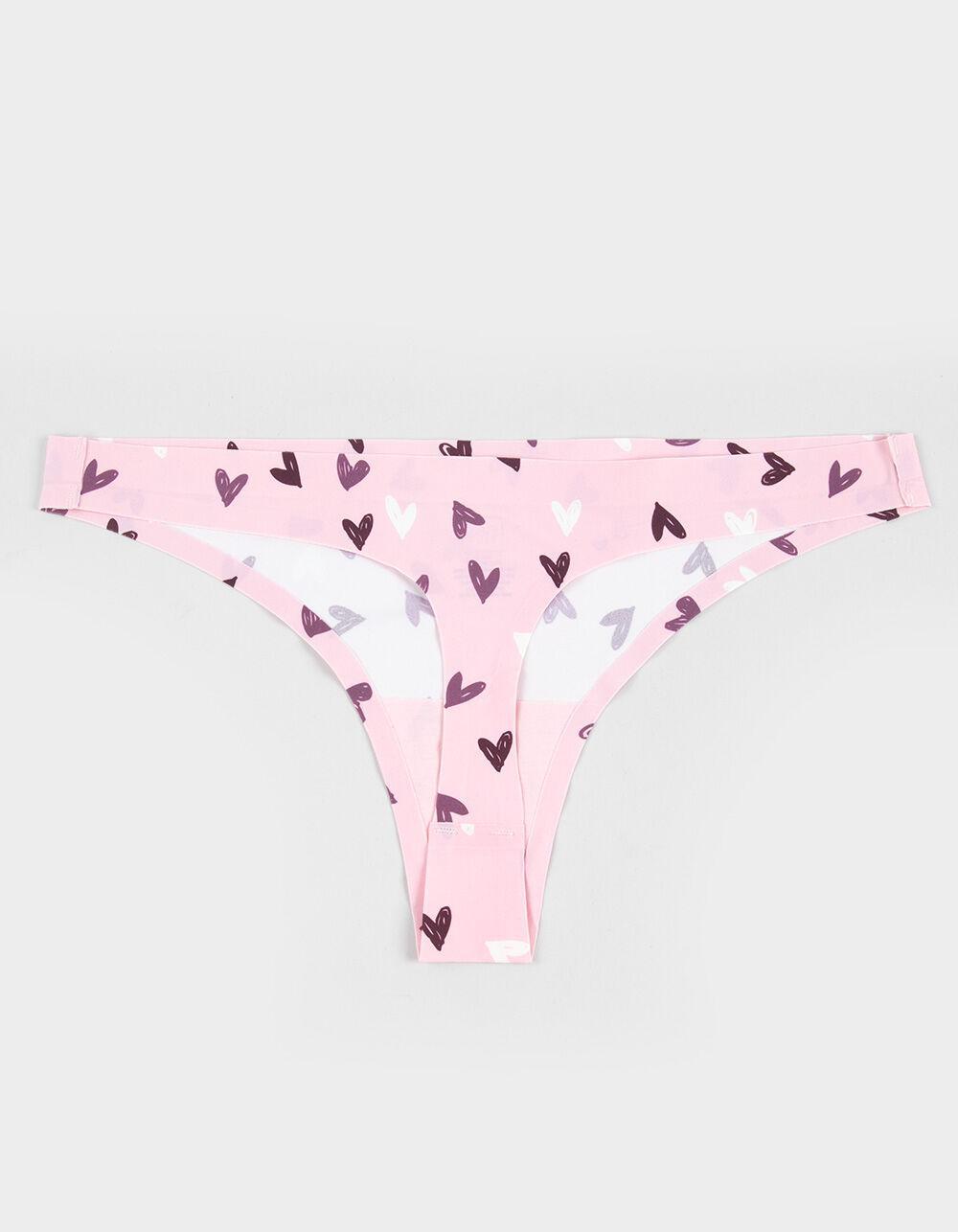 FULL TILT Micro Lasercut Thong - RED Product Image