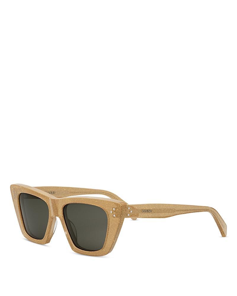 Womens 49MM Rectangle Sunglasses Product Image