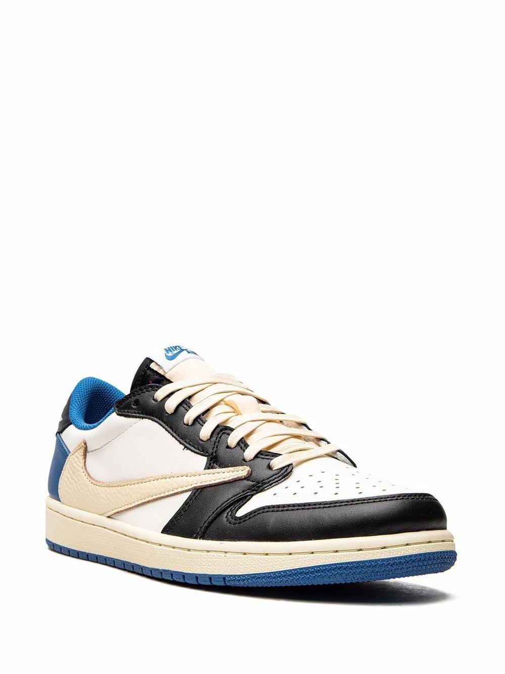 x Travis Scott x Fragment Air Jordan 1 Low OG SP sneakers Product Image
