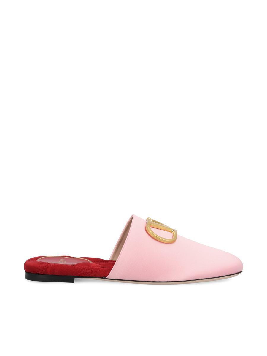VALENTINO GARAVANI Sandals In Rose Couture/red V Product Image