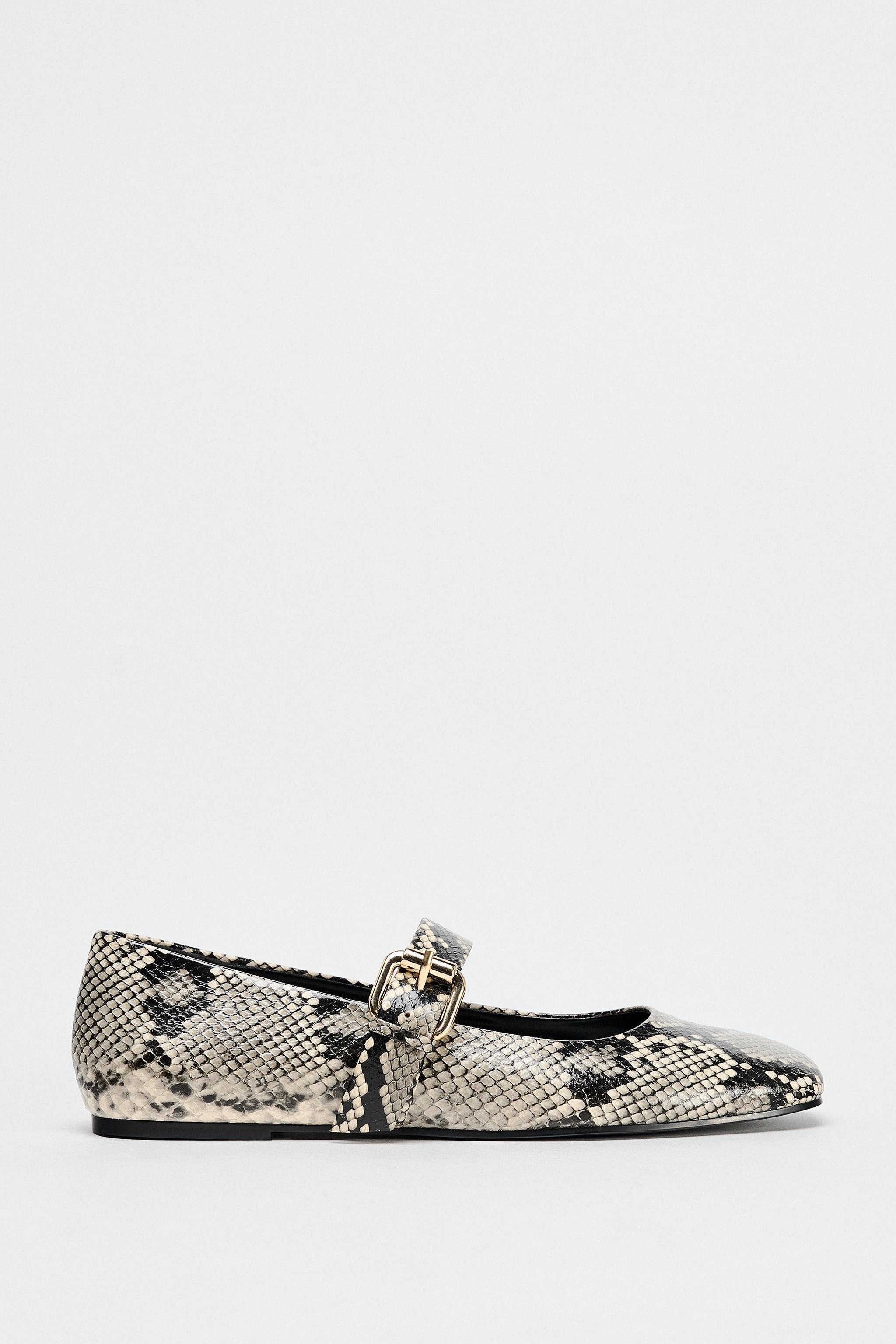 ANIMAL PRINT BALLET FLATS Product Image