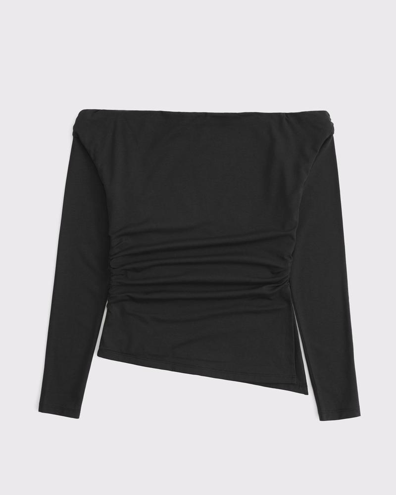 Off-The-Shoulder Draped Top Product Image