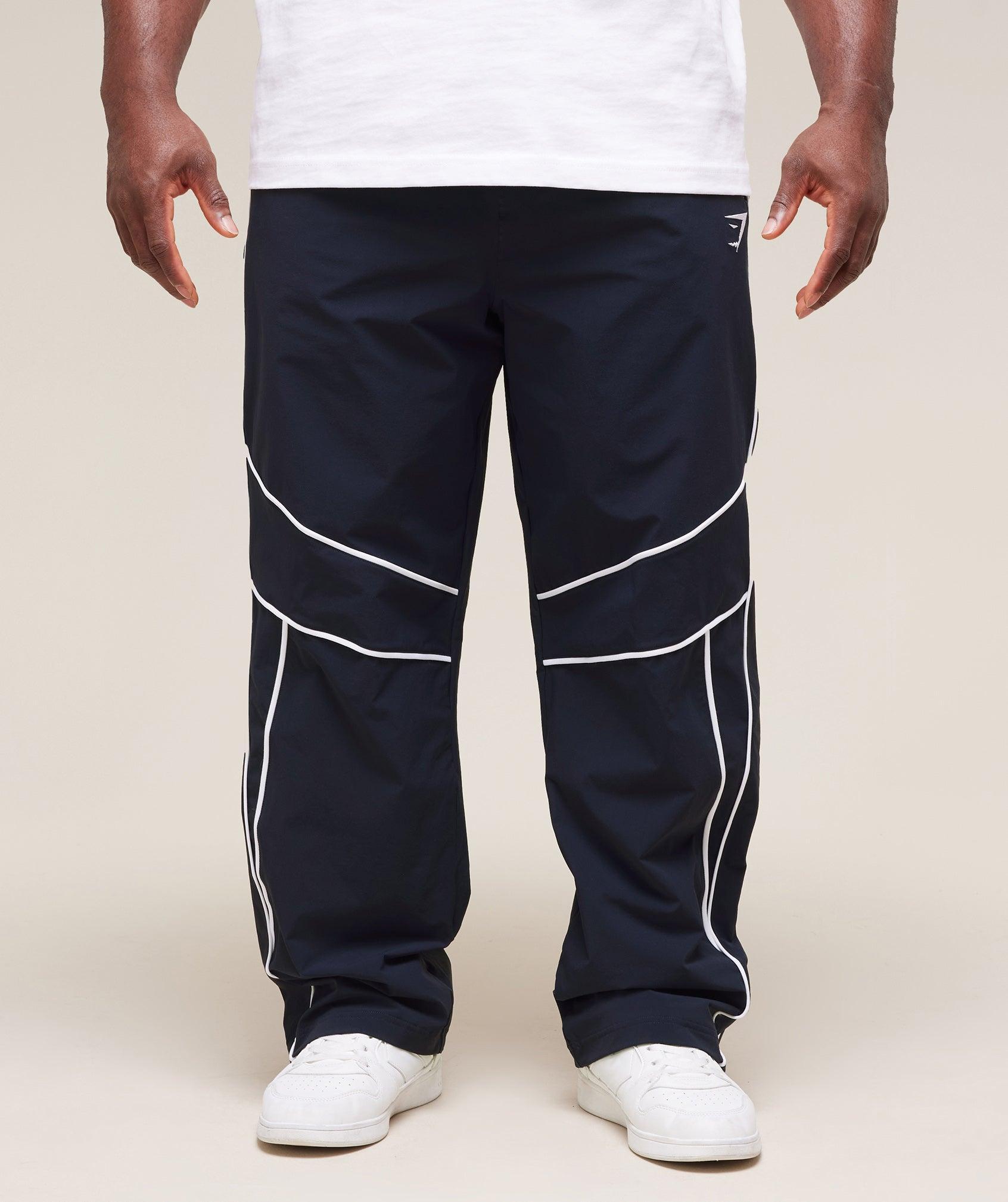 Retro Crinkle Track Pants Product Image