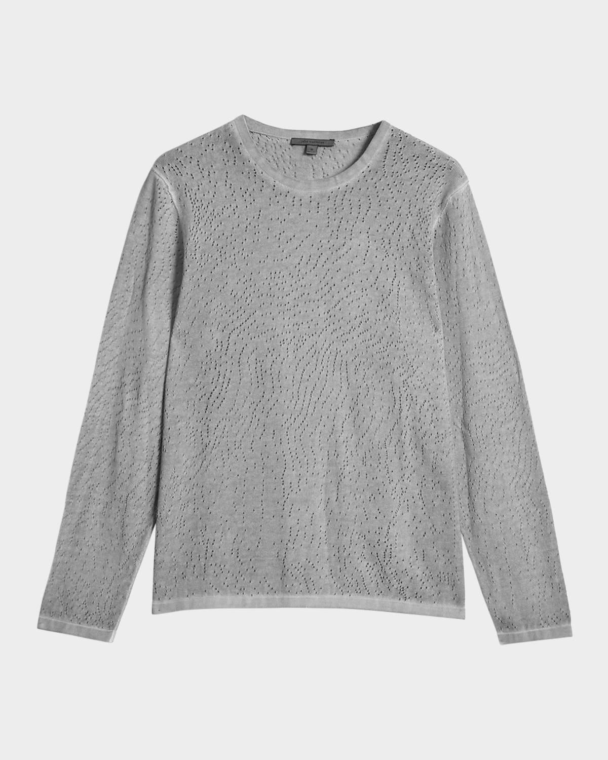Mens Camden Mesh Stitch Sweater Product Image