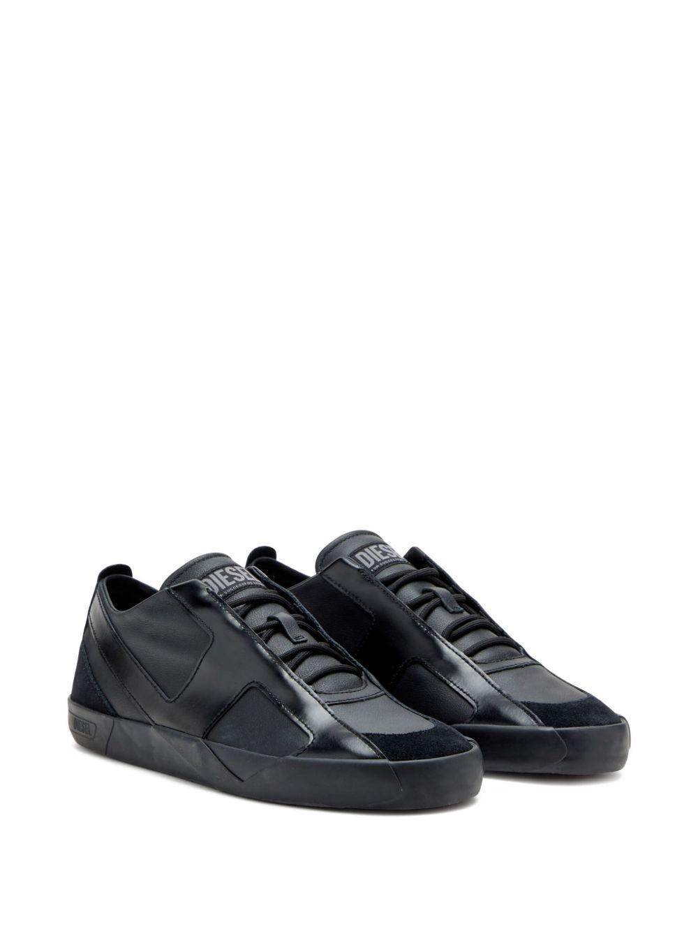 Slante leather sneakers Product Image