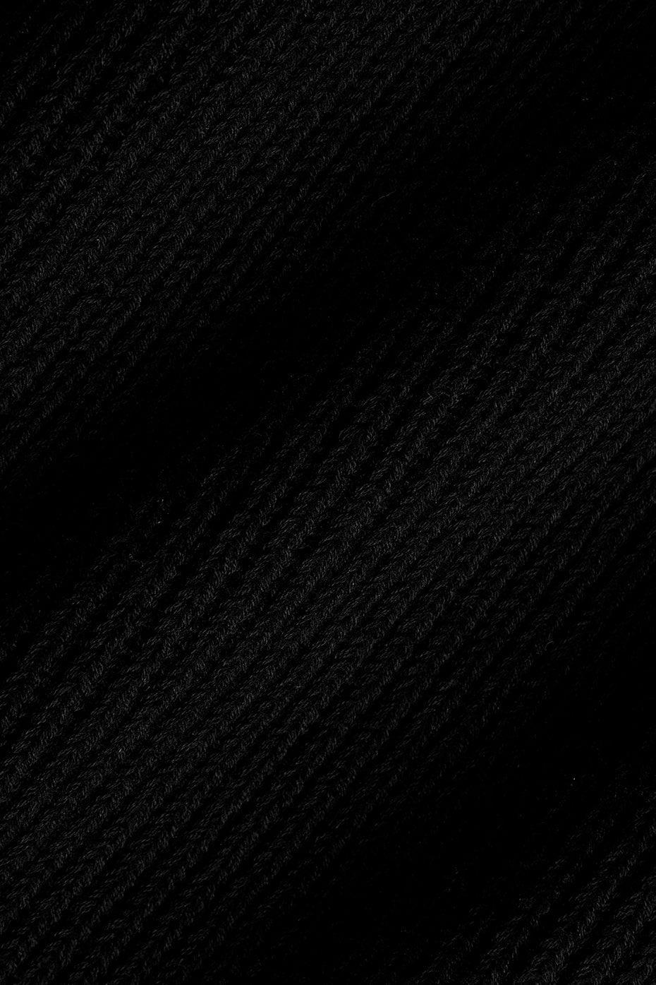 Domain Rib Knit Sweatpant - Black Female Product Image
