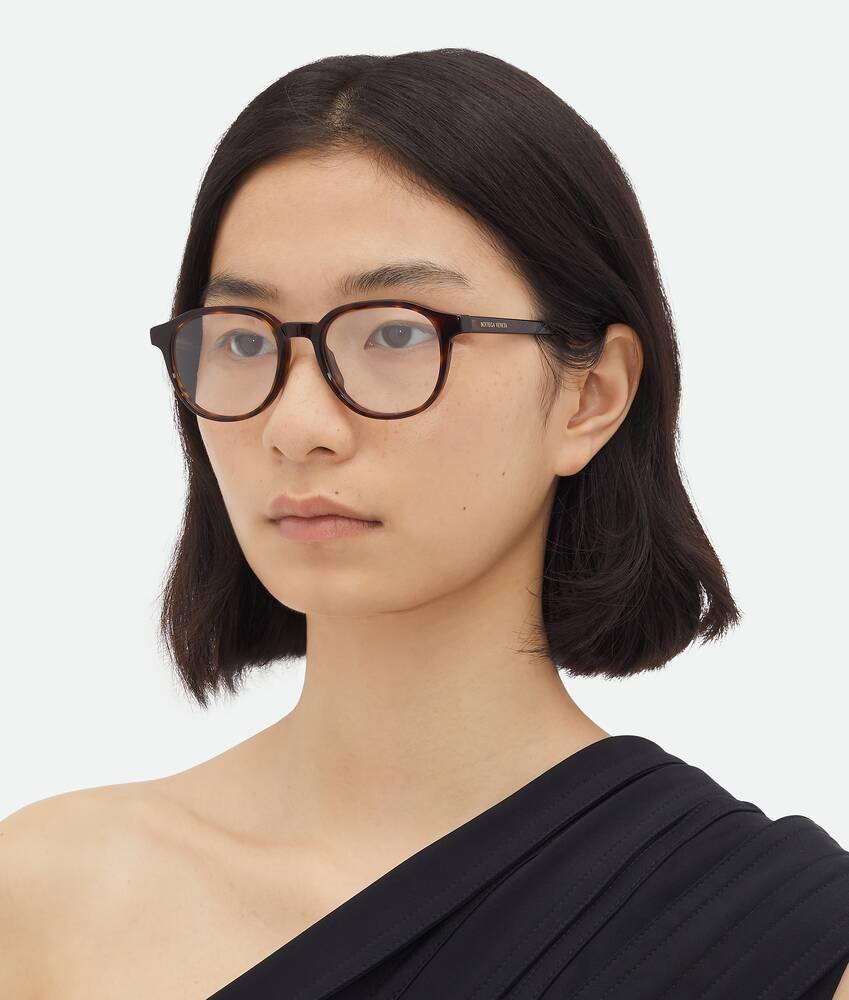 Classic Panthos Eyeglasses in Havana/transparent Product Image