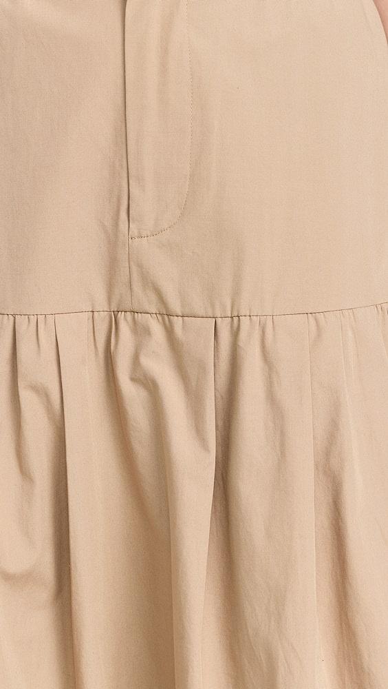 Sea Belle Stone Washed Chino Bubble Skirt | Shopbop Product Image