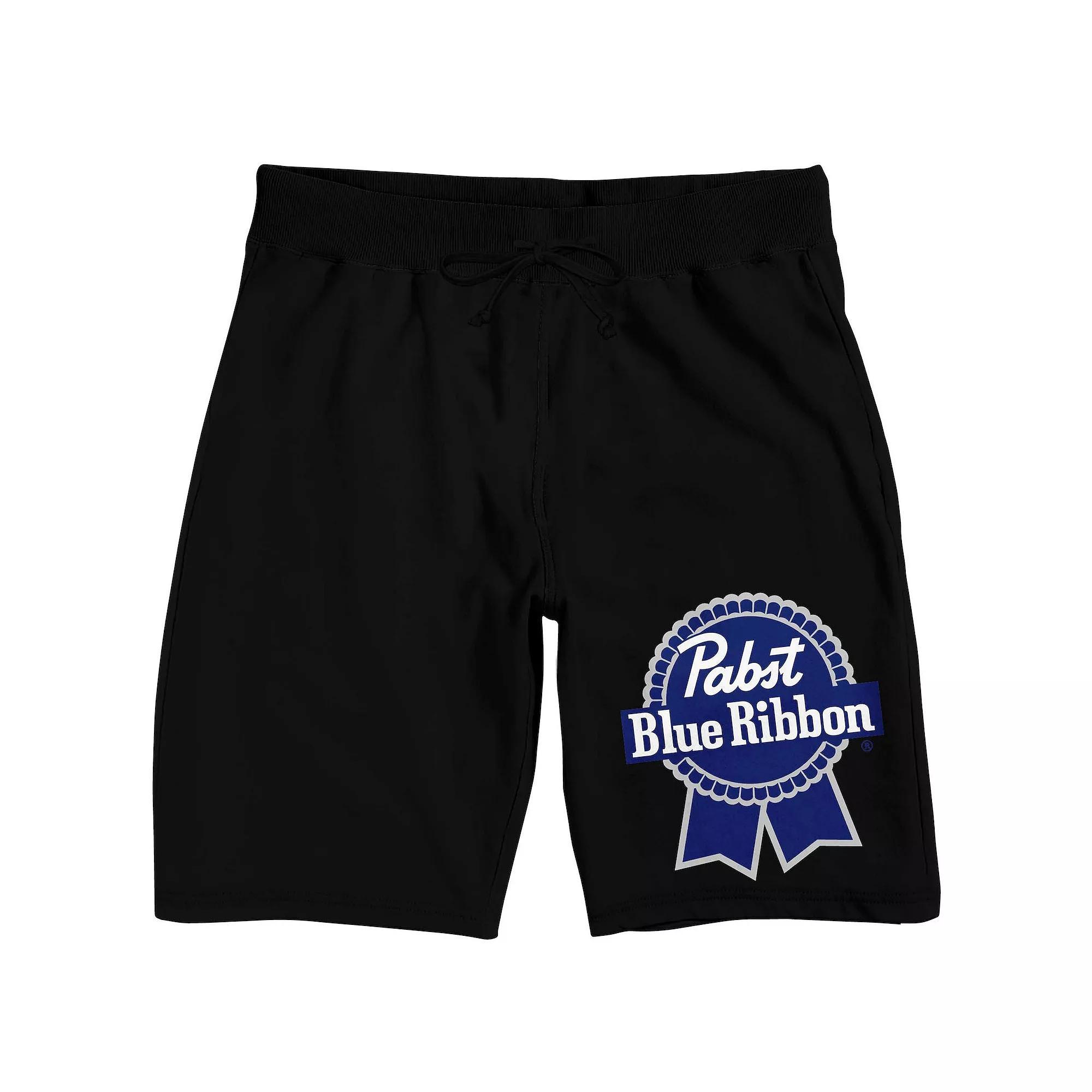 Mens Pabst Blue Ribbon Sleep Shorts Product Image