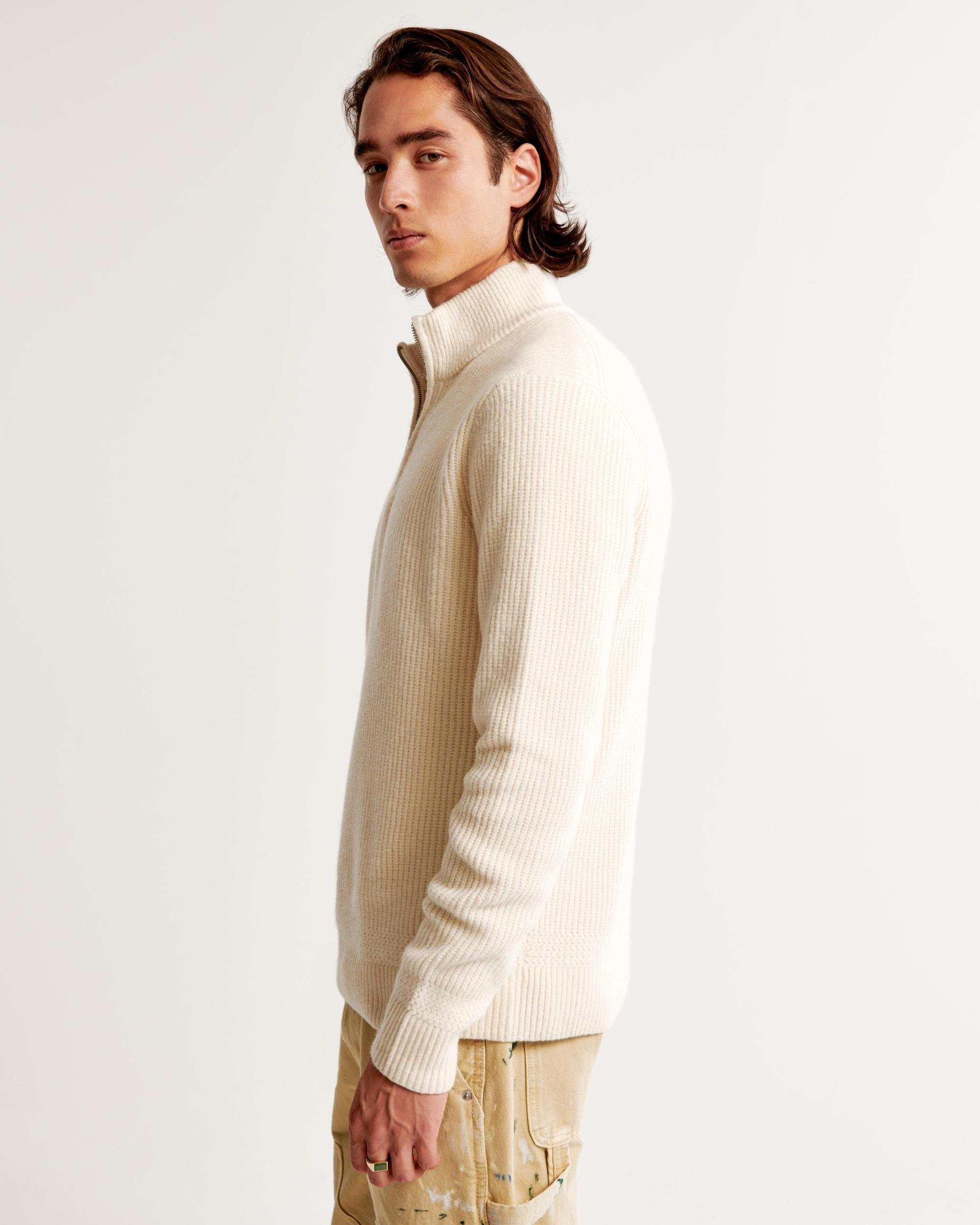 Elevated Quarter-Zip Sweater Product Image