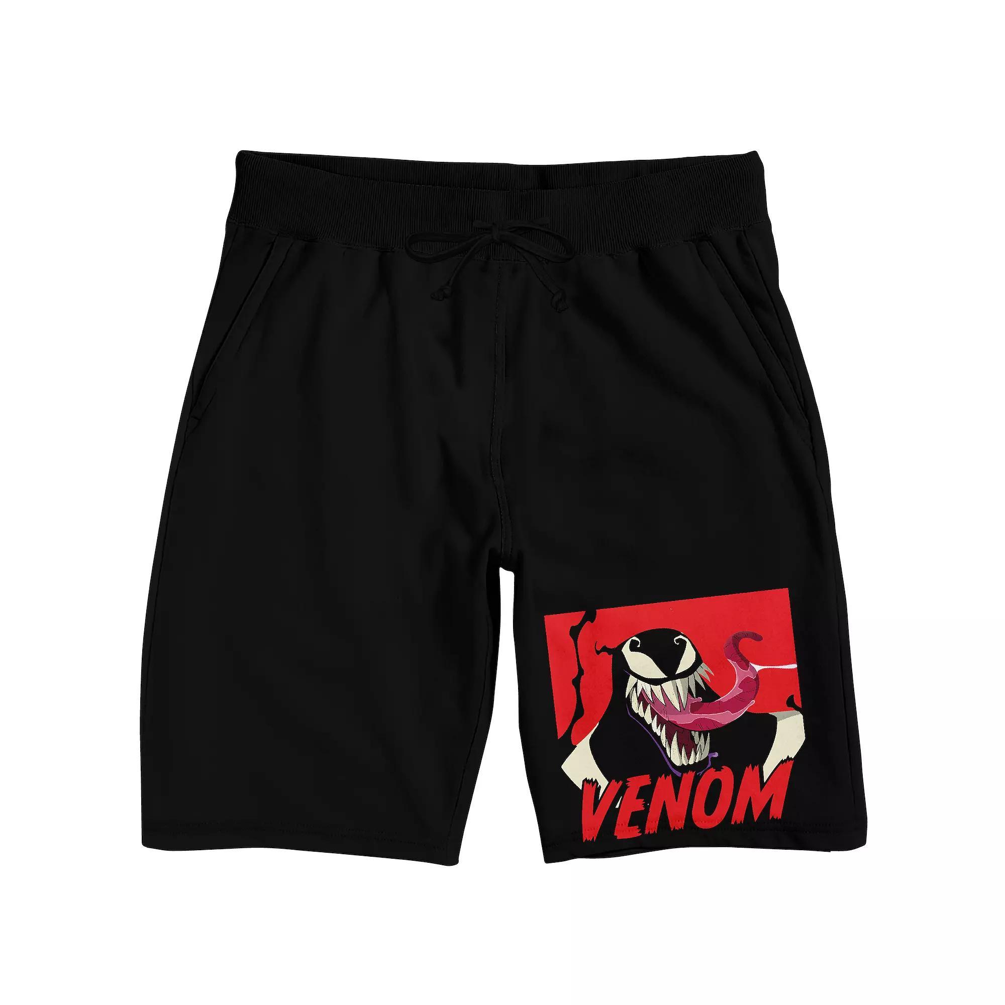 Mens Marvel Venom Pajama Shorts Product Image