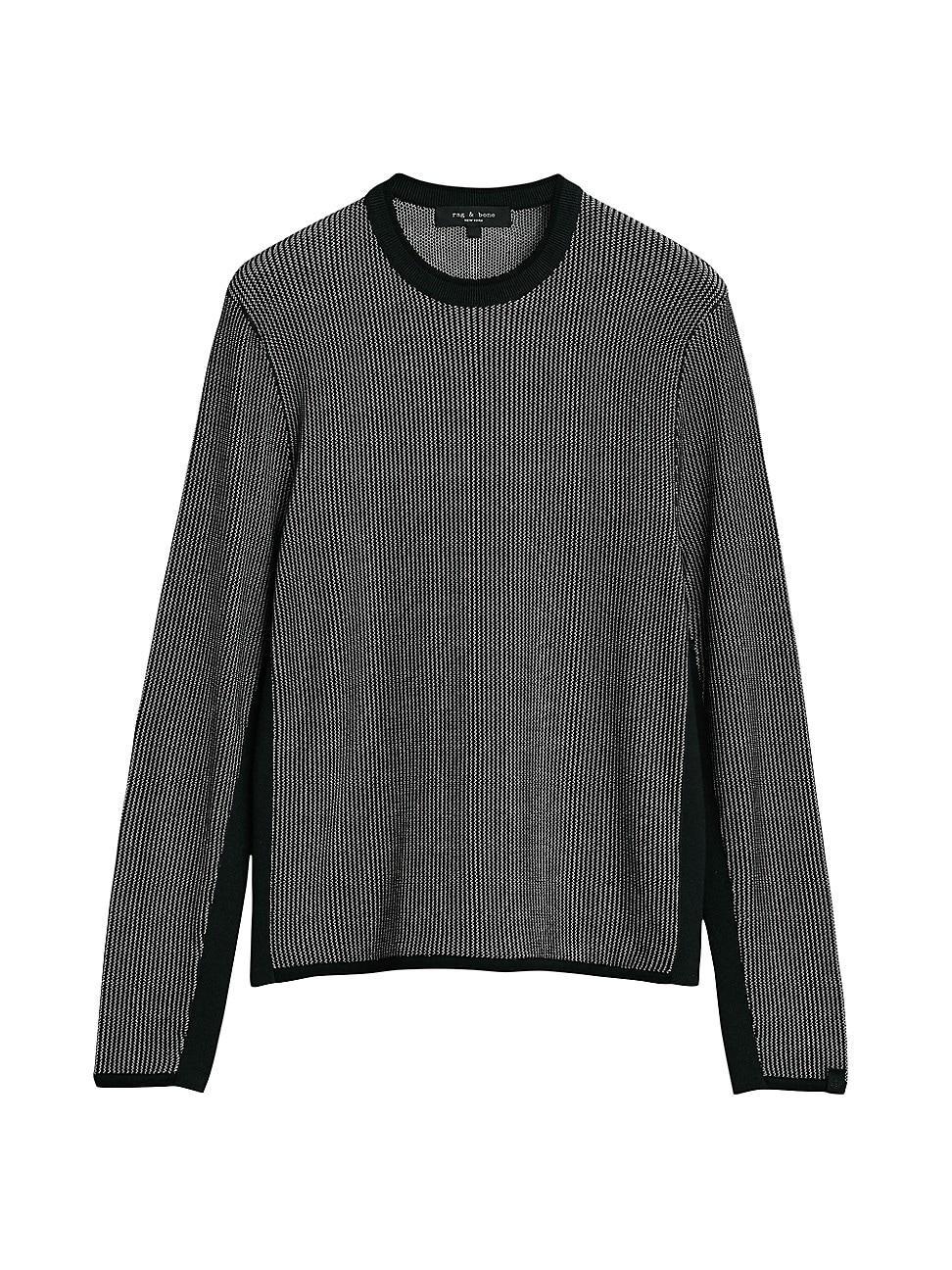 Mens Harvey Two-Tone Knit T-Shirt Product Image