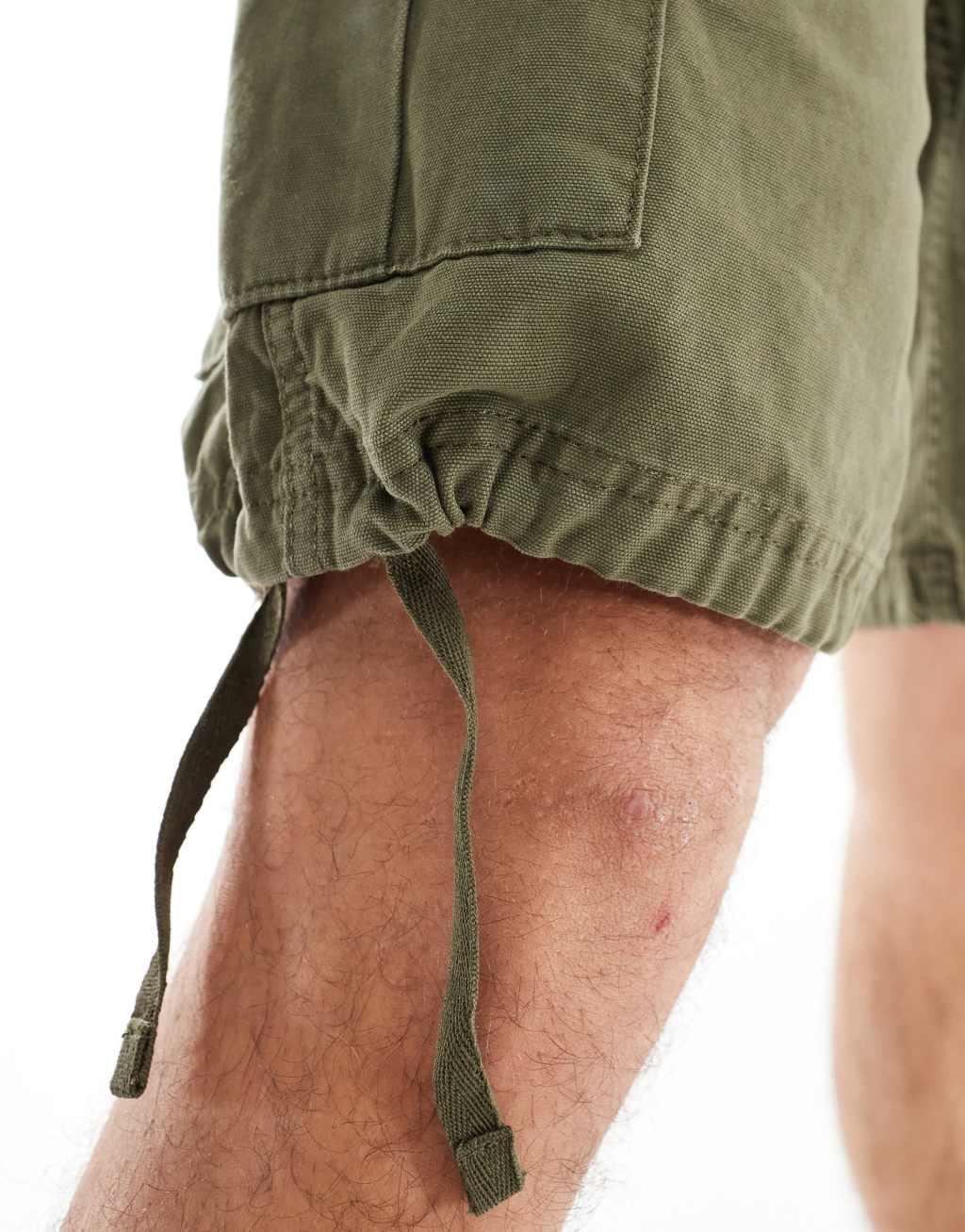 Jack & Jones cargo shorts in khaki Product Image