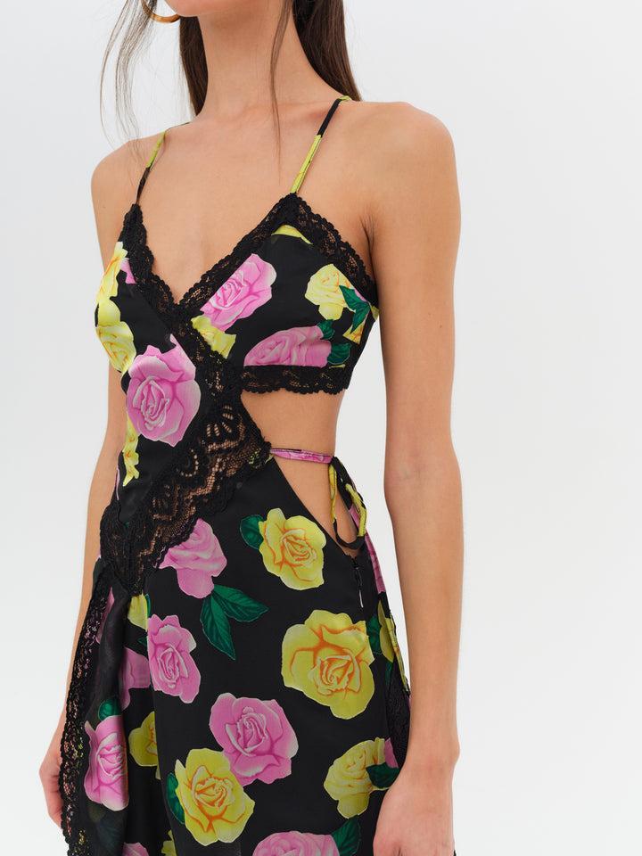 Madison Mini Dress — Black Product Image